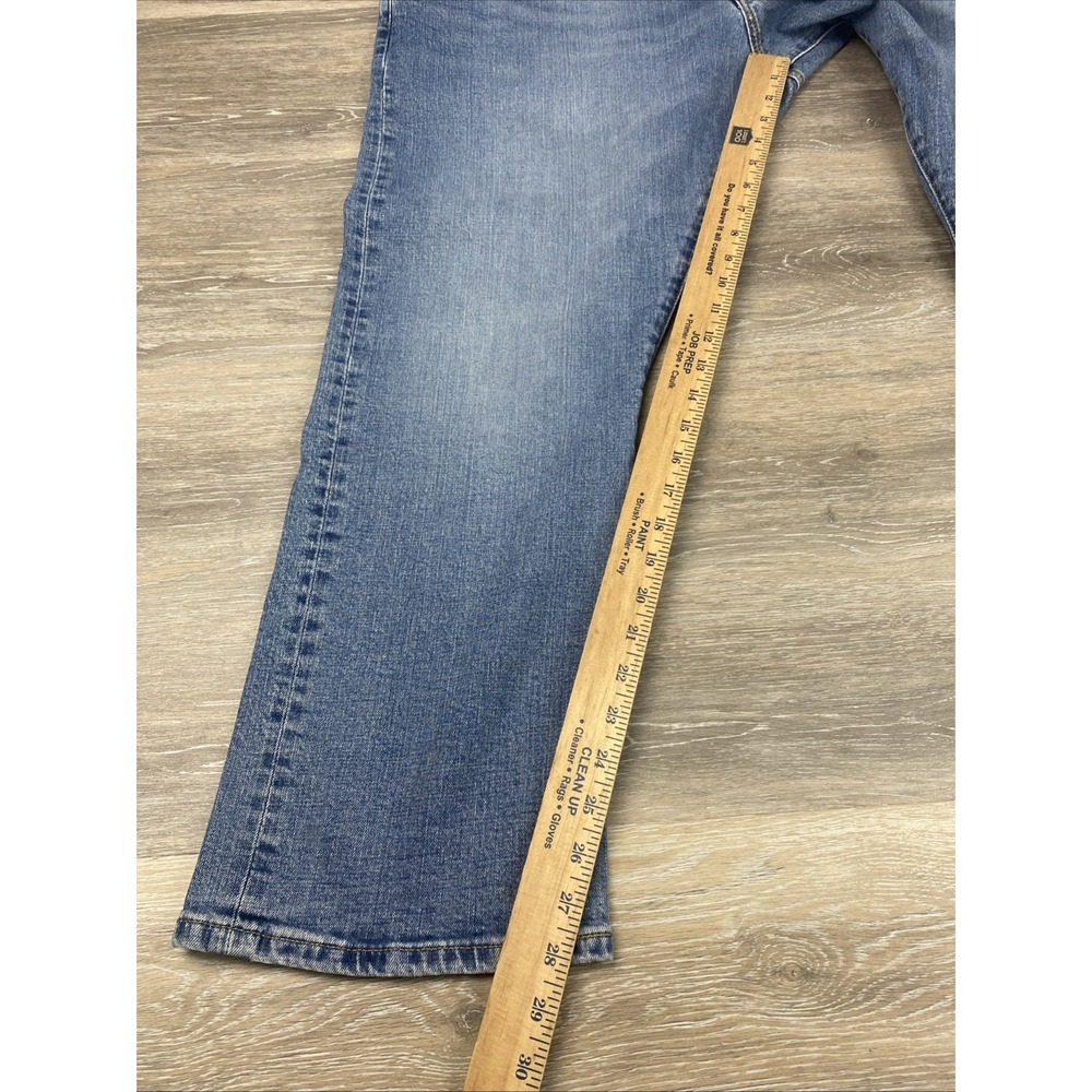 Polo Ralph Lauren Jeans Hampton Relaxed Straight Blue Denim Mens 42x30 (42x28) - Picture 10 of 12